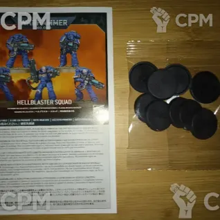 Описание картинки 5x Hellblasters, на литниках от Black Legion Hall по цене 3 630руб | Свободный Рынок Миниатюр - СРМ