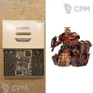 Описание картинки Khorne Lord of Skulls (ориг) от Hammer Drozd по цене 19 900руб | Свободный Рынок Миниатюр - СРМ