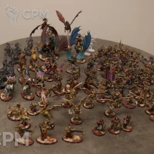 Описание картинки Армия Stormcast Eternals от VladosP по цене 45 000руб | Свободный Рынок Миниатюр - СРМ