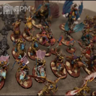 Описание картинки Армия Stormcast Eternals от VladosP по цене 45 000руб | Свободный Рынок Миниатюр - СРМ