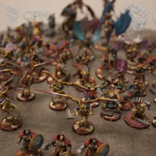 Описание картинки Армия Stormcast Eternals от VladosP по цене 45 000руб | Свободный Рынок Миниатюр - СРМ