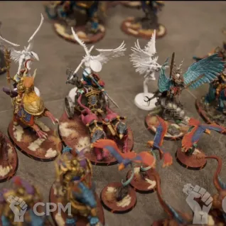 Описание картинки Армия Stormcast Eternals от VladosP по цене 45 000руб | Свободный Рынок Миниатюр - СРМ