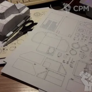 Описание картинки papercraft террейн от Серго Папперкрафт по цене 100руб | Свободный Рынок Миниатюр - СРМ