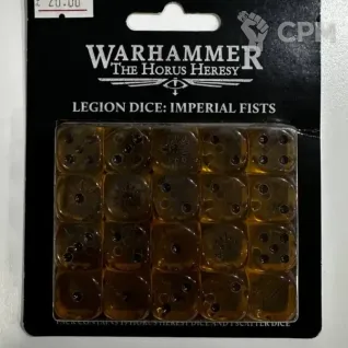 Описание картинки Legion Dice: Imperial Fists - Warhammer Horus Heresy - New, Unused от Mundungus по цене 3 704руб | Свободный Рынок Миниатюр - СРМ