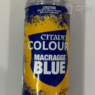 Описание картинки Macragge Blue Spray - Citadel Colour - New, Unused от Mundungus по цене 2 999руб | Свободный Рынок Миниатюр - СРМ