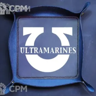 Описание картинки Dice Tray Space Marines/Лоток/Дайс Трей Ультрамарины /Арена/Тарелка/ Ultramarines от Krontwar по цене 4 000руб | Свободный Рынок Миниатюр - СРМ