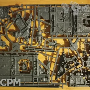 Описание картинки Skaventide Terrain and Plastic Range Rulers, на литниках от Black Legion Hall по цене 3 300руб | Свободный Рынок Миниатюр - СРМ