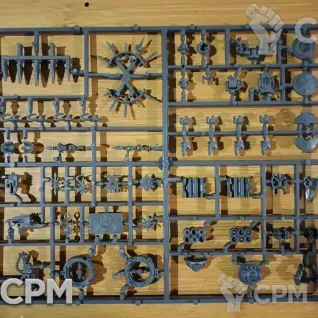 Описание картинки Chaos Rhino, на литниках от Black Legion Hall по цене 3 960руб | Свободный Рынок Миниатюр - СРМ