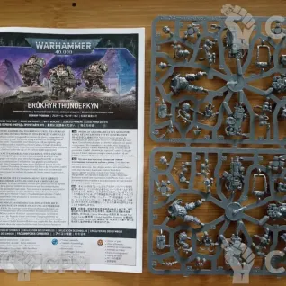 Описание картинки 3x Brôkhyr Thunderkyn, на литниках от Black Legion Hall по цене 6 050руб | Свободный Рынок Миниатюр - СРМ