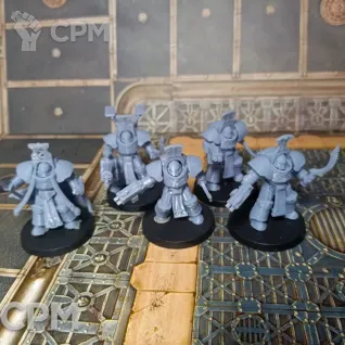 Описание картинки Thousand Sons Scarab Occult Terminators от  по цене 1 500руб | Свободный Рынок Миниатюр - СРМ