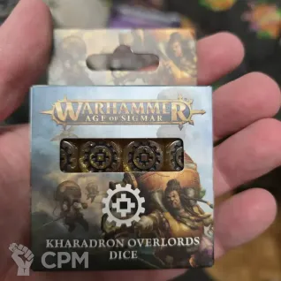 Описание картинки Kharadron overlords dice set от iskander260886 по цене 3 600руб | Свободный Рынок Миниатюр - СРМ