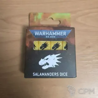 Описание картинки Salamanders Dice Set от iskander260886 по цене 3 499руб | Свободный Рынок Миниатюр - СРМ