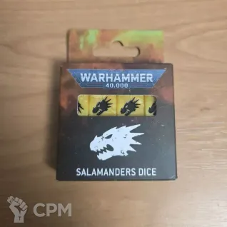 Описание картинки Salamanders Dice Set от iskander260886 по цене 3 600руб | Свободный Рынок Миниатюр - СРМ