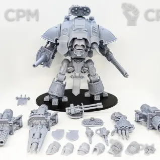Описание картинки Imperial Knights Strater Pack (3d alt) от HouseSaidon по цене 7 700руб | Свободный Рынок Миниатюр - СРМ