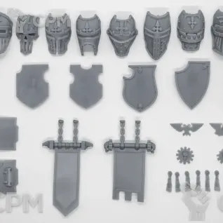 Описание картинки Imperial Knights Strater Pack (3d alt) от HouseSaidon по цене 7 700руб | Свободный Рынок Миниатюр - СРМ