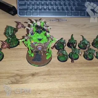 Описание картинки Небольшая армия серафонов. от UWU по цене 9 000руб | Свободный Рынок Миниатюр - СРМ