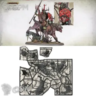 Описание картинки Killaboss on Great Gnashtoof от Karlos по цене 1 500руб | Свободный Рынок Миниатюр - СРМ