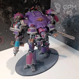 Описание картинки Imperial Chaos Knight Castellan от OMG_SL по цене 11 990руб | Свободный Рынок Миниатюр - СРМ