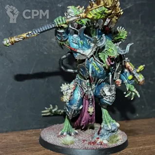 Описание картинки Alpha legion daemon prince. от Svart по цене 4 000руб | Свободный Рынок Миниатюр - СРМ