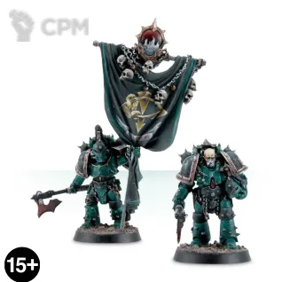 Описание картинки Warhammer Sons of Horus Command Squad (оригинал, Forgeworld) от Mini Wargame по цене 6 948руб | Свободный Рынок Миниатюр - СРМ