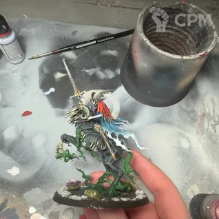 Описание картинки Knight of shrouds on steed от Zoktar по цене 2 000руб | Свободный Рынок Миниатюр - СРМ