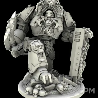 Описание картинки Chaos wolves contemptor от Laboratory of Chaos по цене 1 000руб | Свободный Рынок Миниатюр - СРМ