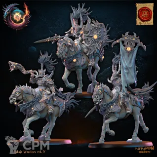 Описание картинки Chaos Knights от Daniilfedyakov по цене 2 570руб | Свободный Рынок Миниатюр - СРМ