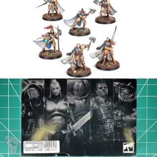 Описание картинки Stormcast Eternals Questor Soulsworn Warband от Vault Boy по цене 6 998руб | Свободный Рынок Миниатюр - СРМ