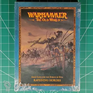 Описание картинки Warhammer The Old World Ravening Hordes Book от Vault Boy по цене 5 598руб | Свободный Рынок Миниатюр - СРМ