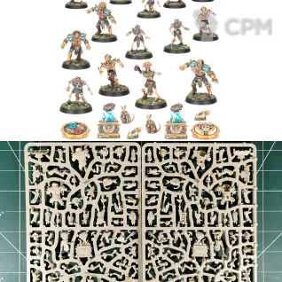 Описание картинки Tomb Kings Blood Bowl Team The Nehekhara Nightmares от Vault Boy по цене 4 398руб | Свободный Рынок Миниатюр - СРМ