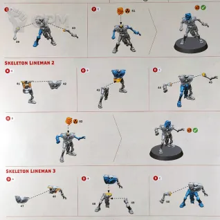 Описание картинки Tomb Kings Blood Bowl Team The Nehekhara Nightmares от Vault Boy по цене 4 398руб | Свободный Рынок Миниатюр - СРМ