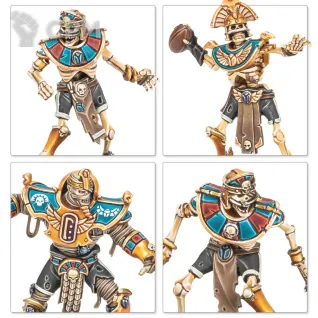 Описание картинки Tomb Kings Blood Bowl Team The Nehekhara Nightmares от Vault Boy по цене 4 398руб | Свободный Рынок Миниатюр - СРМ
