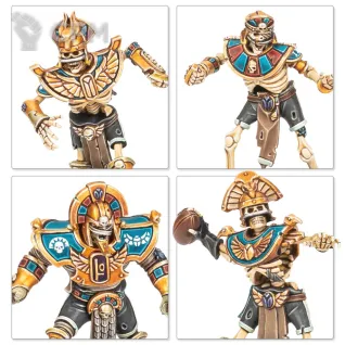 Описание картинки Tomb Kings Blood Bowl Team The Nehekhara Nightmares от Vault Boy по цене 4 398руб | Свободный Рынок Миниатюр - СРМ