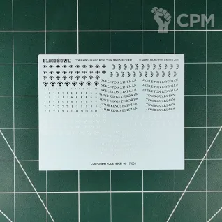 Описание картинки Bretonnian Team Transfer Sheet (Декали) от Vault Boy по цене 998руб | Свободный Рынок Миниатюр - СРМ
