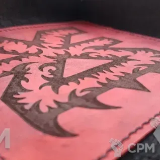 Описание картинки Символ Кхорна/Dice Tray Khorne/Лоток/Дайс Трей/Арена/Тарелка от Krontwar по цене 3 500руб | Свободный Рынок Миниатюр - СРМ