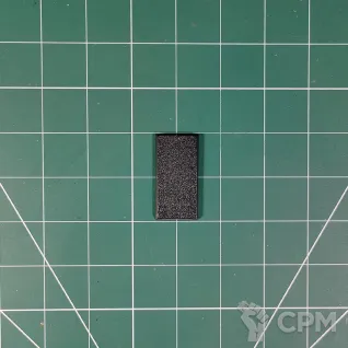 Описание картинки Rectangular Base 25x50 mm Подставка прямоугольная пластик (50x25) от Vault Boy по цене 48руб | Свободный Рынок Миниатюр - СРМ