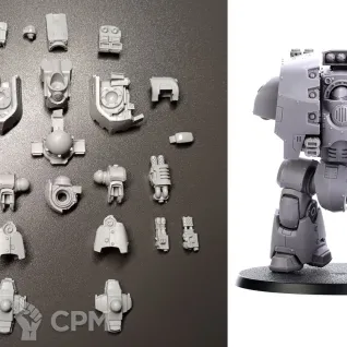 Описание картинки Leviathan dreadnought (body) от Fel по цене 1 400руб | Свободный Рынок Миниатюр - СРМ