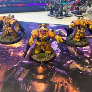 Описание картинки Centurion Devastator Squad от Drygplova по цене 2 700руб | Свободный Рынок Миниатюр - СРМ