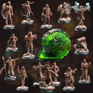 Описание картинки Набор для ролевых игр : «Betting in Blood». от 3Д-Печка по цене 2 300руб | Свободный Рынок Миниатюр - СРМ