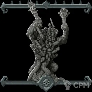 Описание картинки Гекатонхейр (Hecatoncheir) от Gabrigame_Print по цене 3 670руб | Свободный Рынок Миниатюр - СРМ