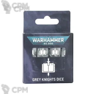 Описание картинки Кубы WARHAMMER 40000: GREY KNIGHTS DICE от Дауран по цене 3 100руб | Свободный Рынок Миниатюр - СРМ
