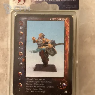 Описание картинки Kelt Druid от Uselink по цене 2 400руб | Свободный Рынок Миниатюр - СРМ