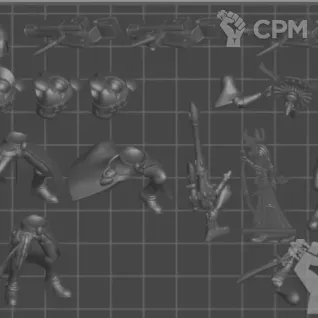 Описание картинки Расширенный отряд Ranger (Eldar) от WAAAAAAGHshop по цене 1 200руб | Свободный Рынок Миниатюр - СРМ