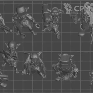 Описание картинки Расширенный отряд Gretchin (скан) от WAAAAAAGHshop по цене 1 500руб | Свободный Рынок Миниатюр - СРМ