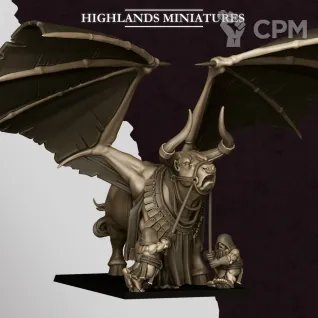 Описание картинки Sons of Marduk Bull от 3DPrintClub по цене 1 900руб | Свободный Рынок Миниатюр - СРМ