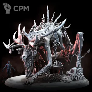Описание картинки The Woe Stag от Naggaroth Night по цене 6 000руб | Свободный Рынок Миниатюр - СРМ