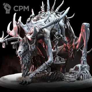 Описание картинки The Woe Stag от Naggaroth Night по цене 6 000руб | Свободный Рынок Миниатюр - СРМ