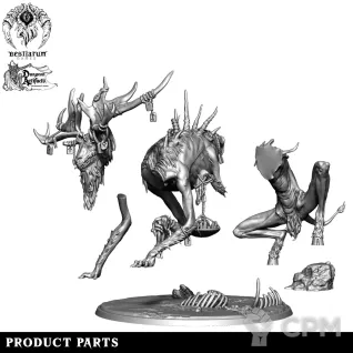 Описание картинки The Woe Stag от Naggaroth Night по цене 6 000руб | Свободный Рынок Миниатюр - СРМ