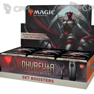 Описание картинки Дисплей сет бустеров выпуска Phyrexia: All Will Be One на английском языке от Дауран по цене 16 750руб | Свободный Рынок Миниатюр - СРМ
