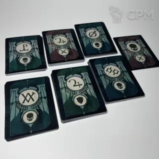 Описание картинки Chapter Approved Mission deck 2025-26 (на русском) от GnomeCone по цене 1 580руб | Свободный Рынок Миниатюр - СРМ